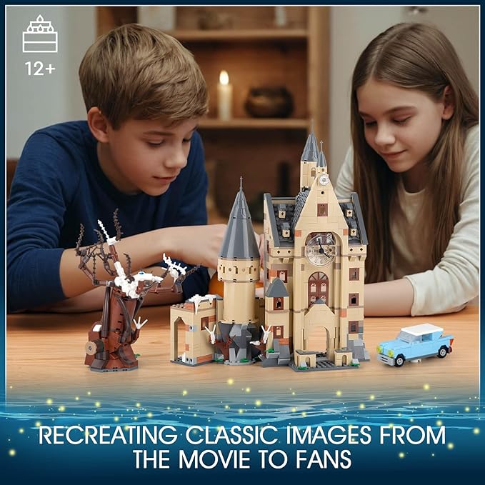 Magic Castle Clock Tower Building Set (1305 PCS)