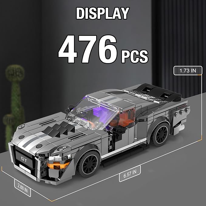 TGL TYCOLE Super Sports Car Building Kit With Display Case, Race Car...