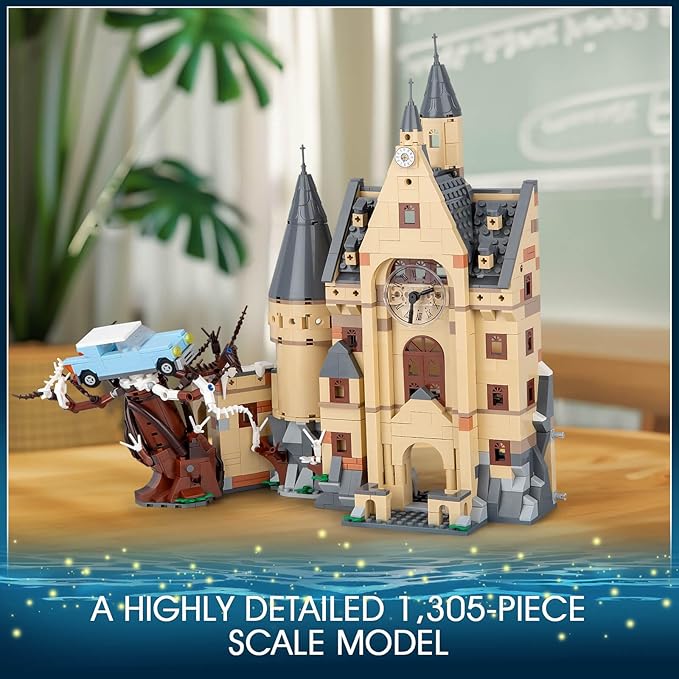 Magic Castle Clock Tower Building Set (1305 PCS)